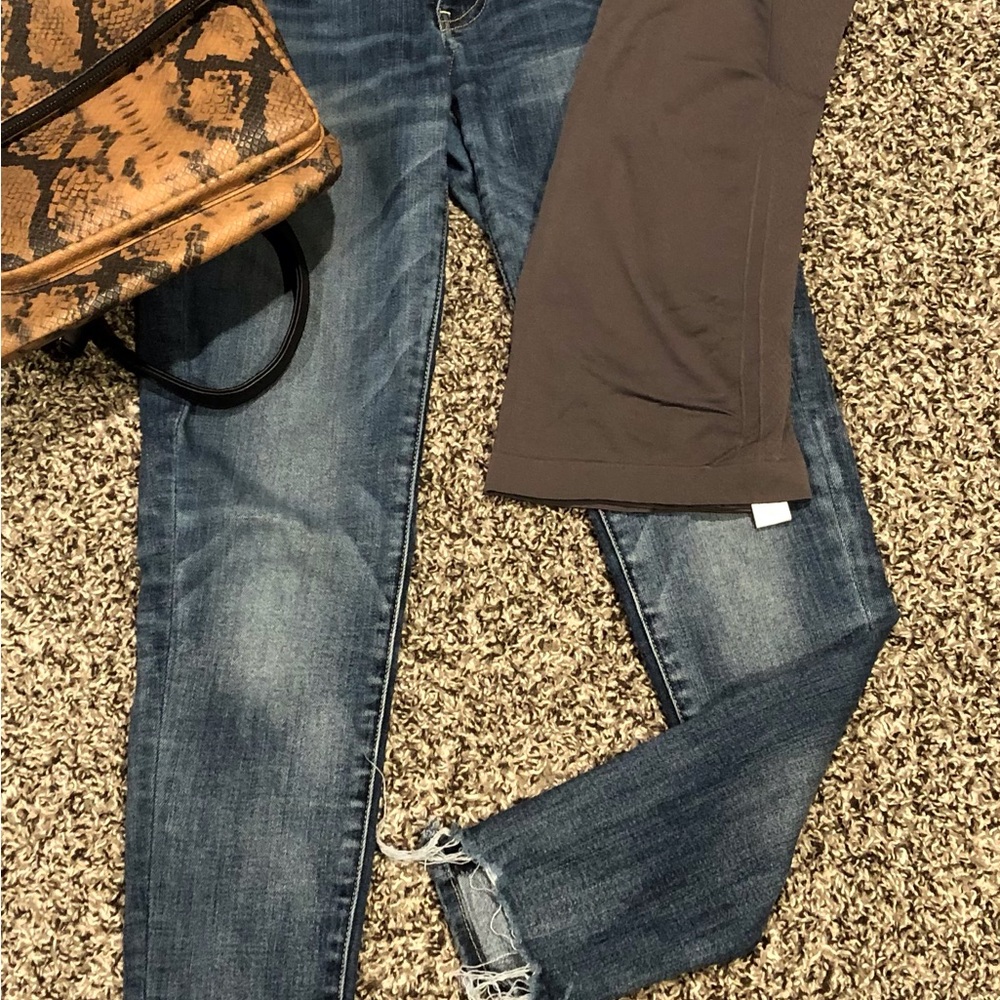Size 6 American Eagle Super Low Rise Jeggings Super Stretch